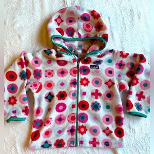 Patagonia Synchilla Fleece Zip-up Hoodie Jacket Multi-color Baby Size 4T